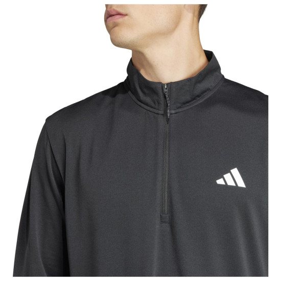 Adidas Ανδρική μακρυμάνικη μπλούζα Train Essentials 1/4-Zip Longsleeve Tee Adidas Ανδρική μακρυμάνικη μπλούζα Train Essentials 1/4-Zip Longsleeve Tee
